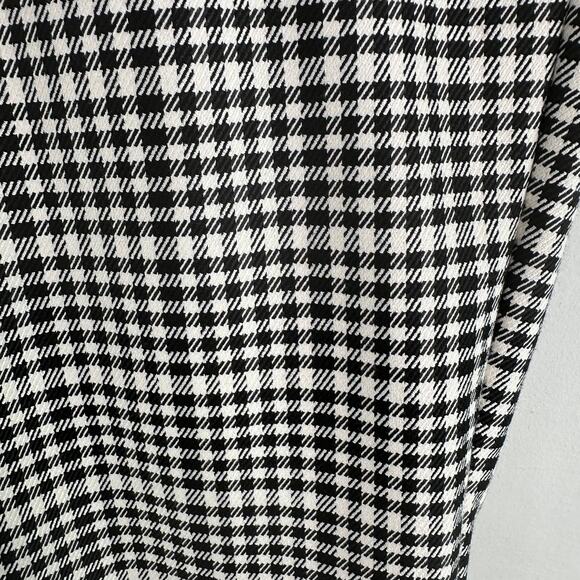Express Black & White Check Pattern Columnist Pants - Picture 3 of 8